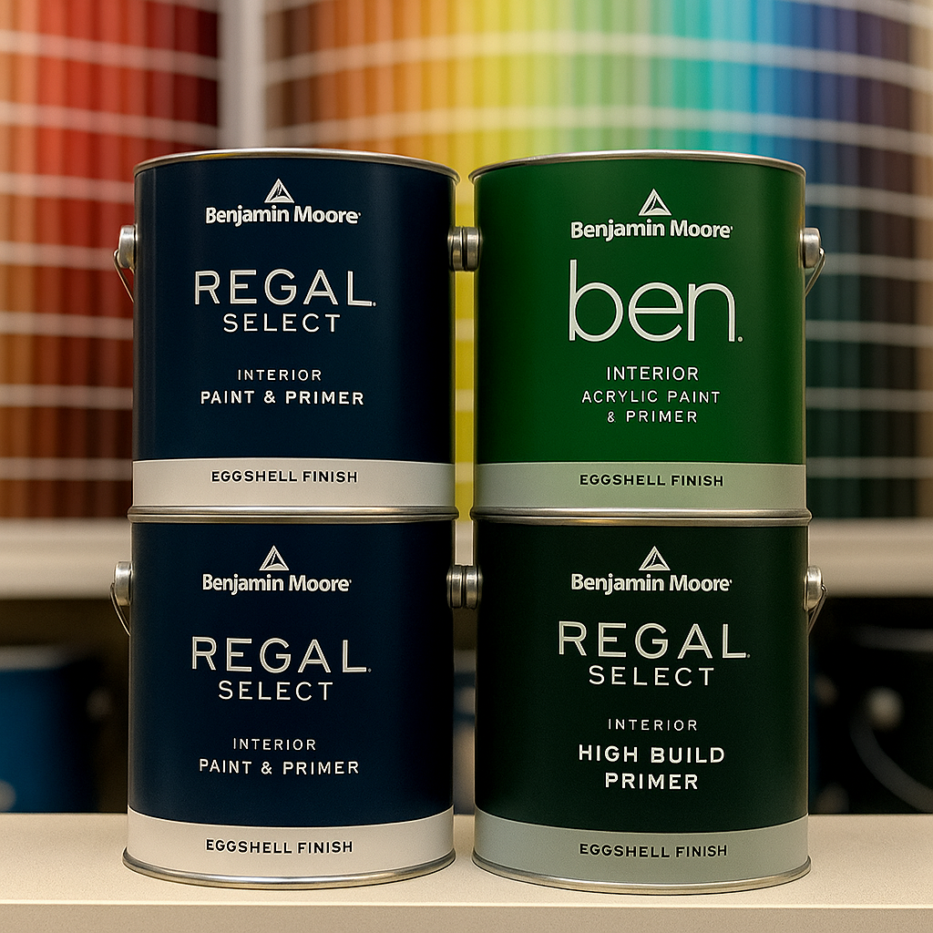 Benjamin Moore paint color wall